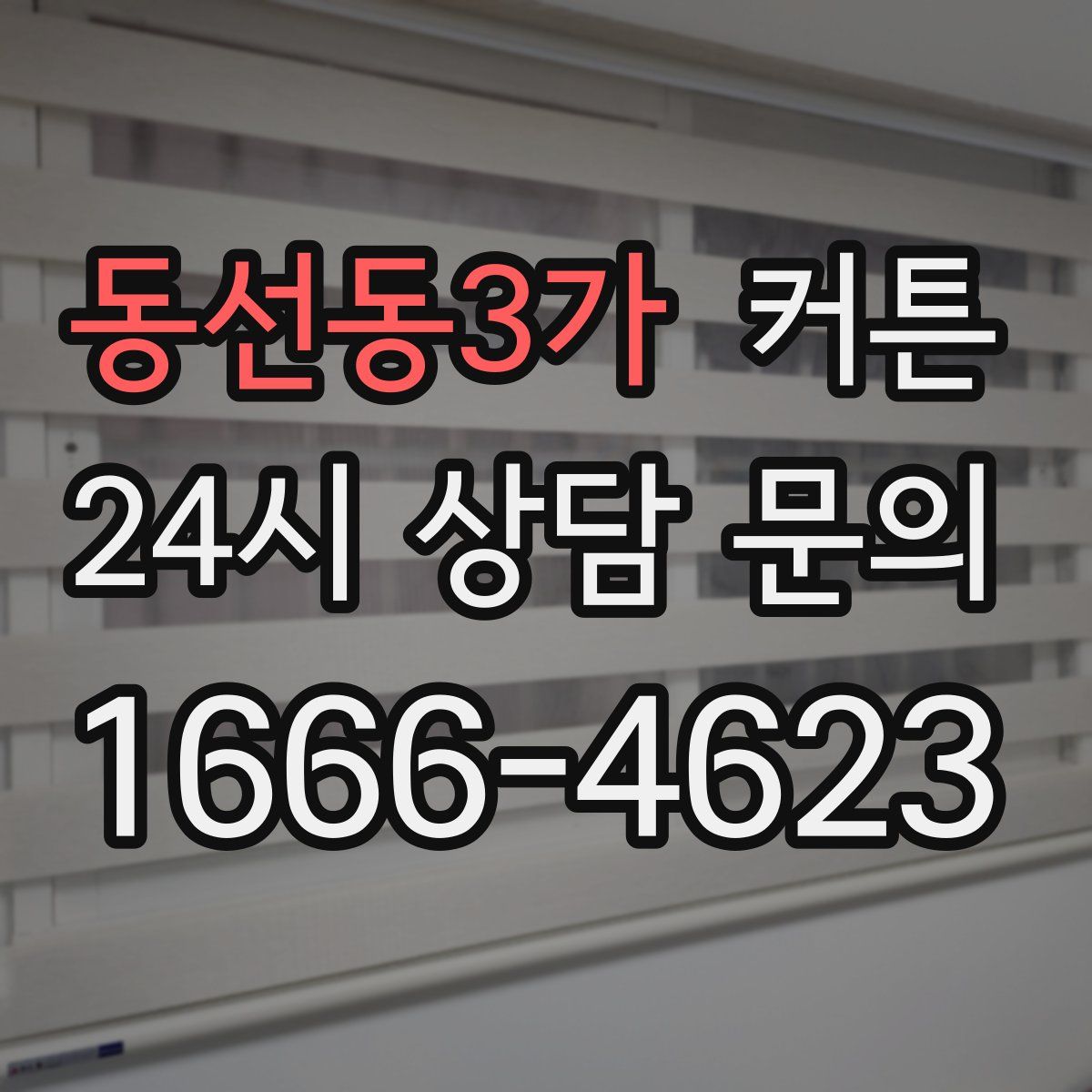 동선동3가 커튼