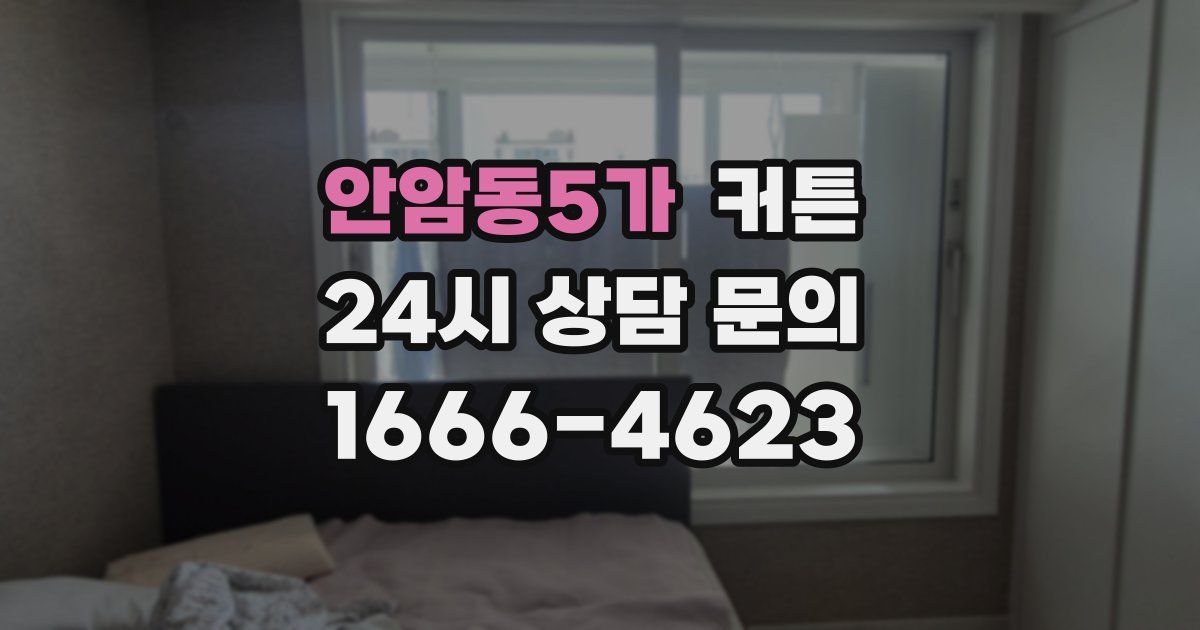 안암동5가 커튼