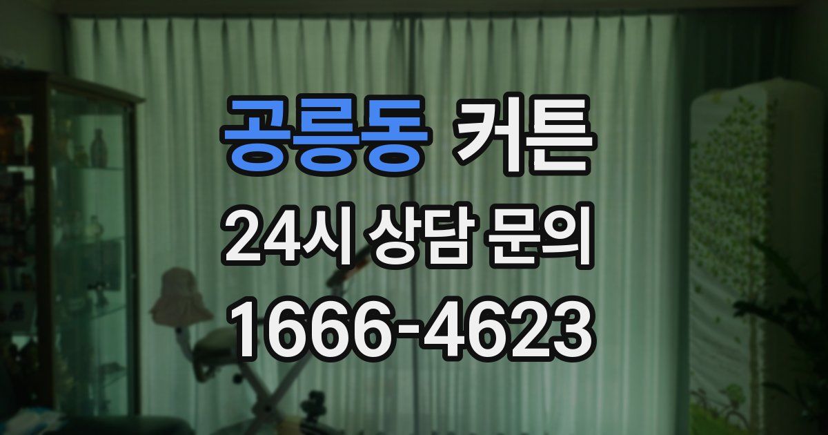 공릉동 커튼