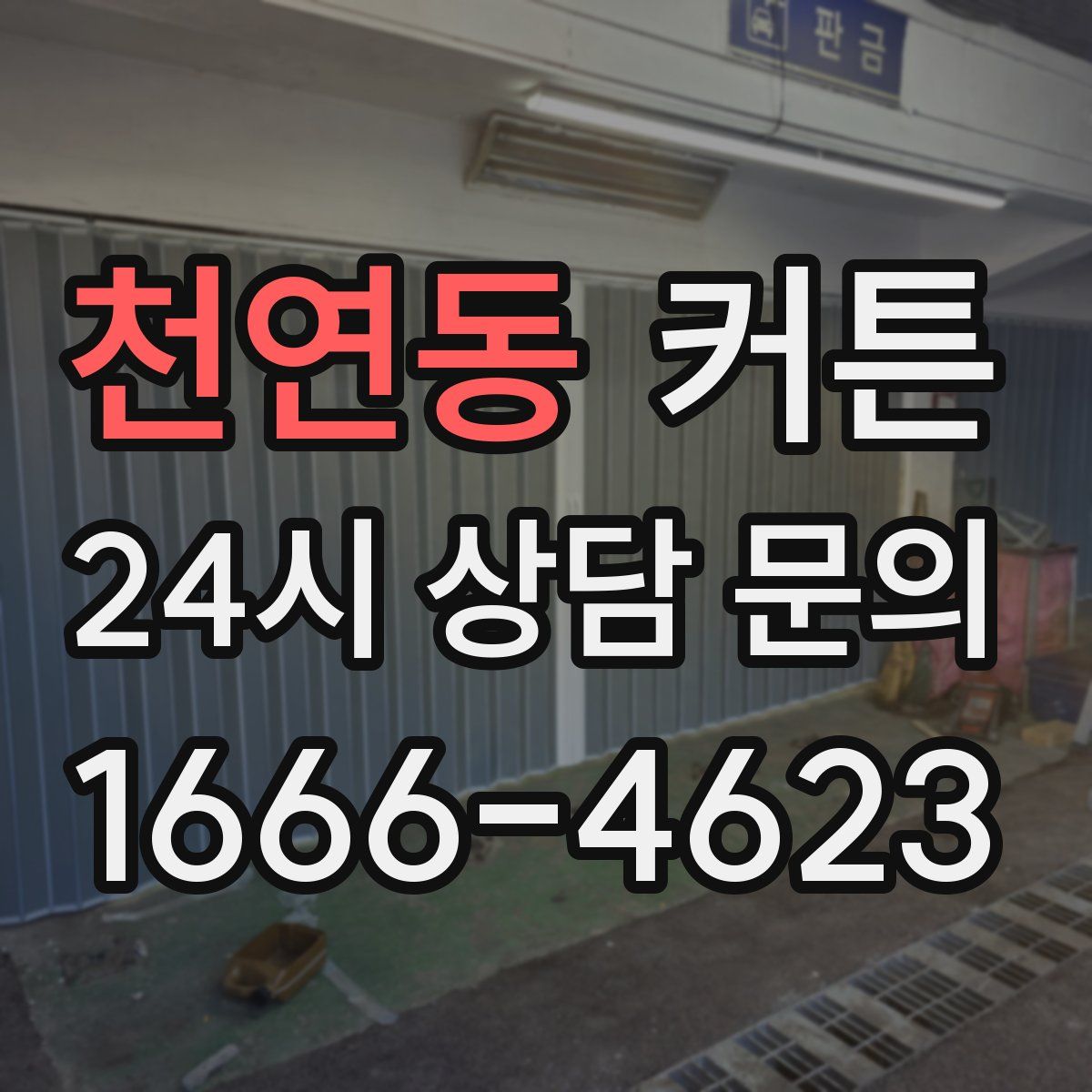 천연동 커튼