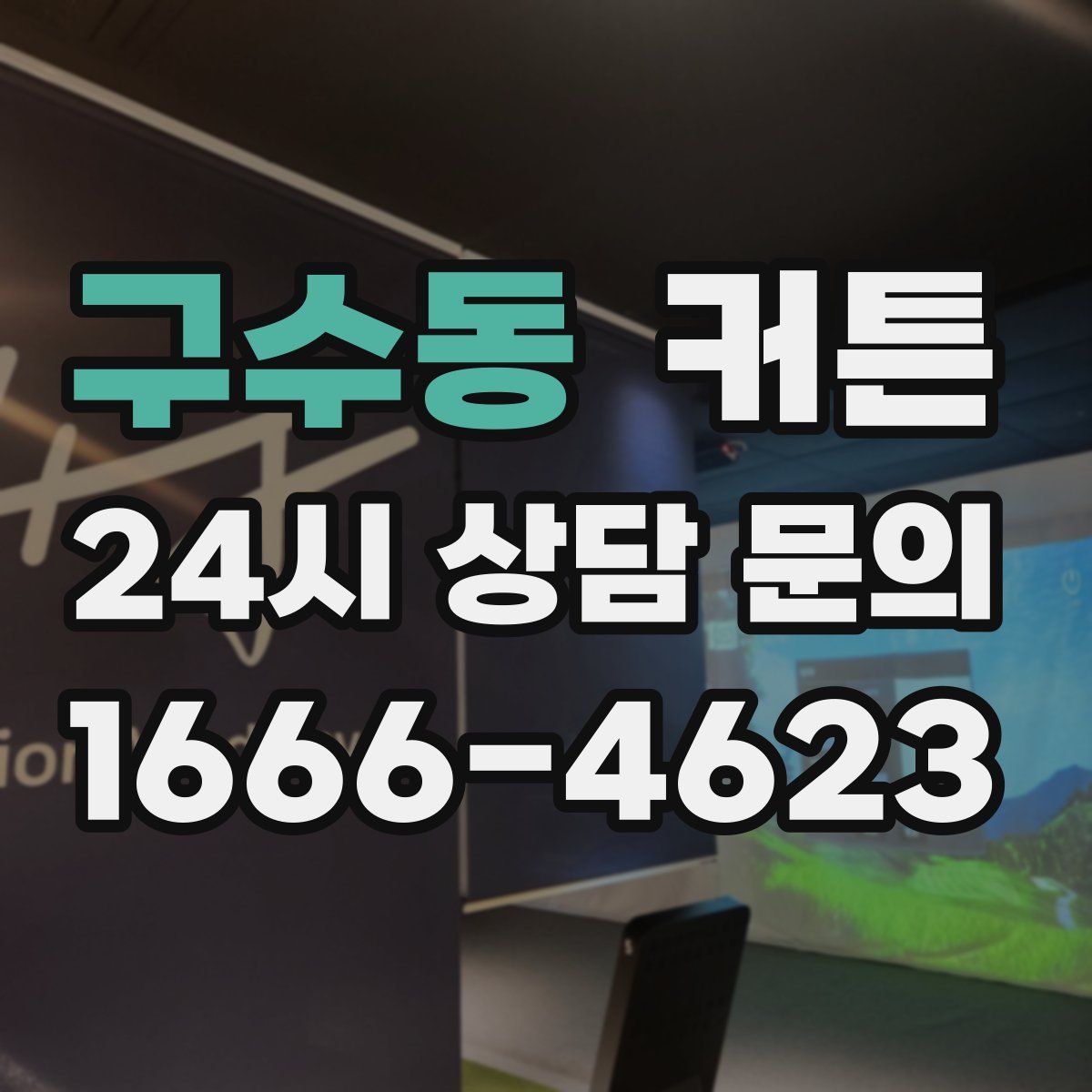 구수동 커튼