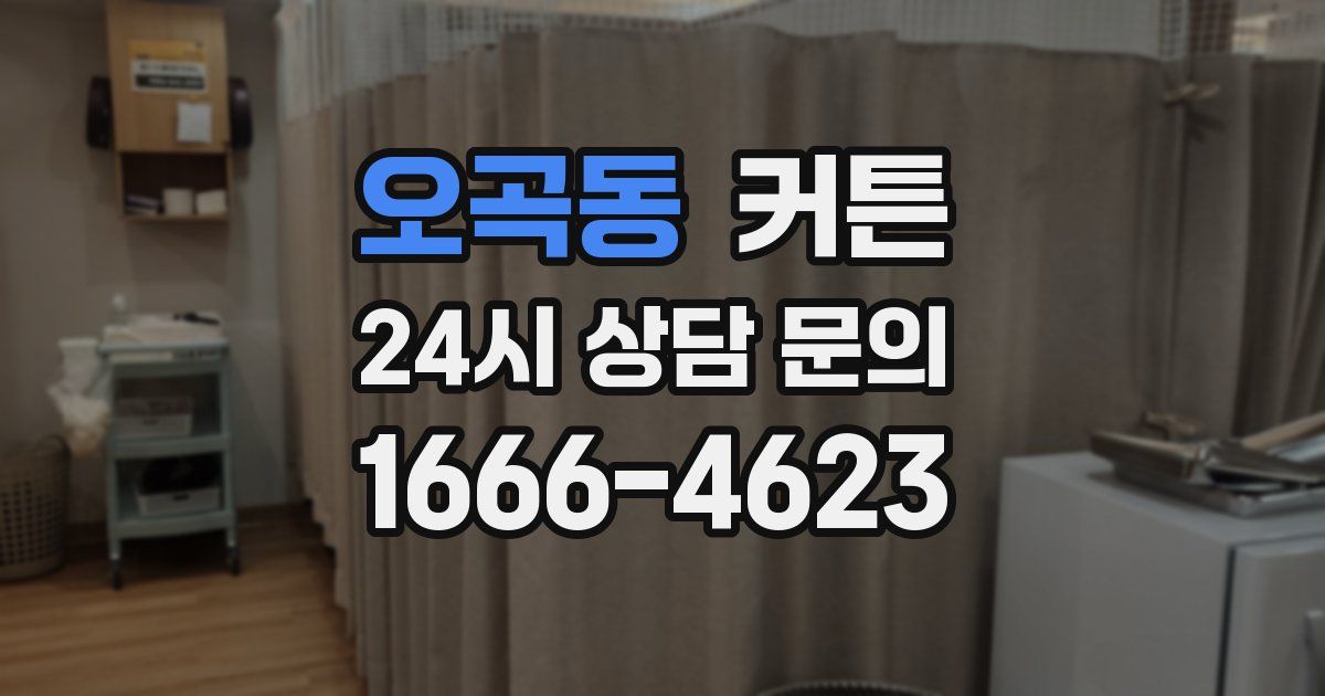 오곡동 커튼