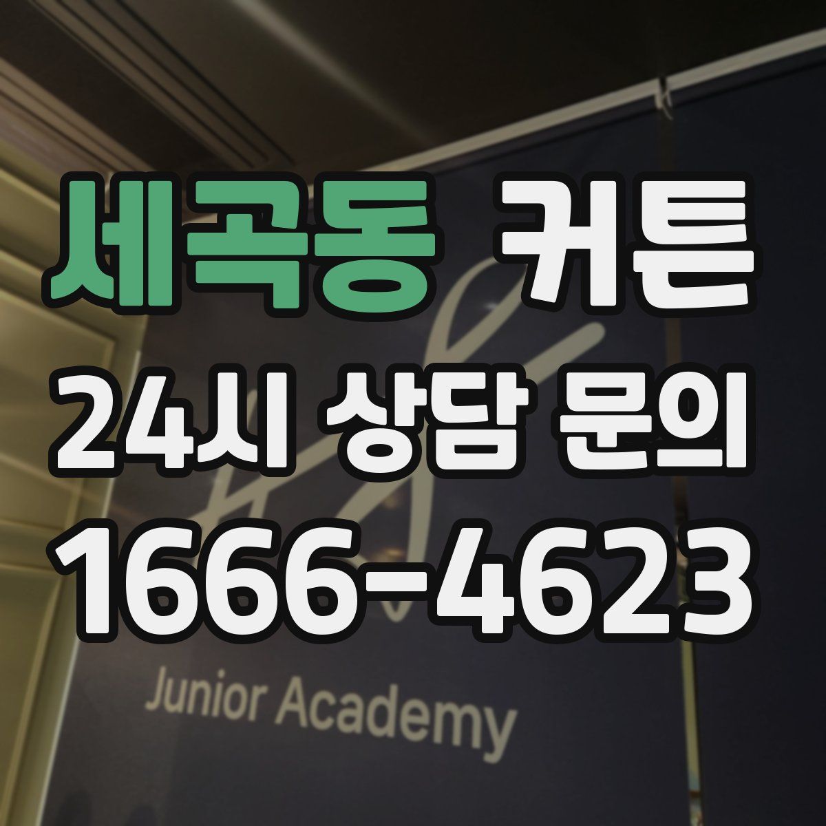 세곡동 커튼
