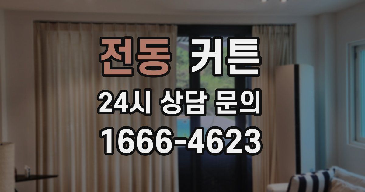 전동 커튼