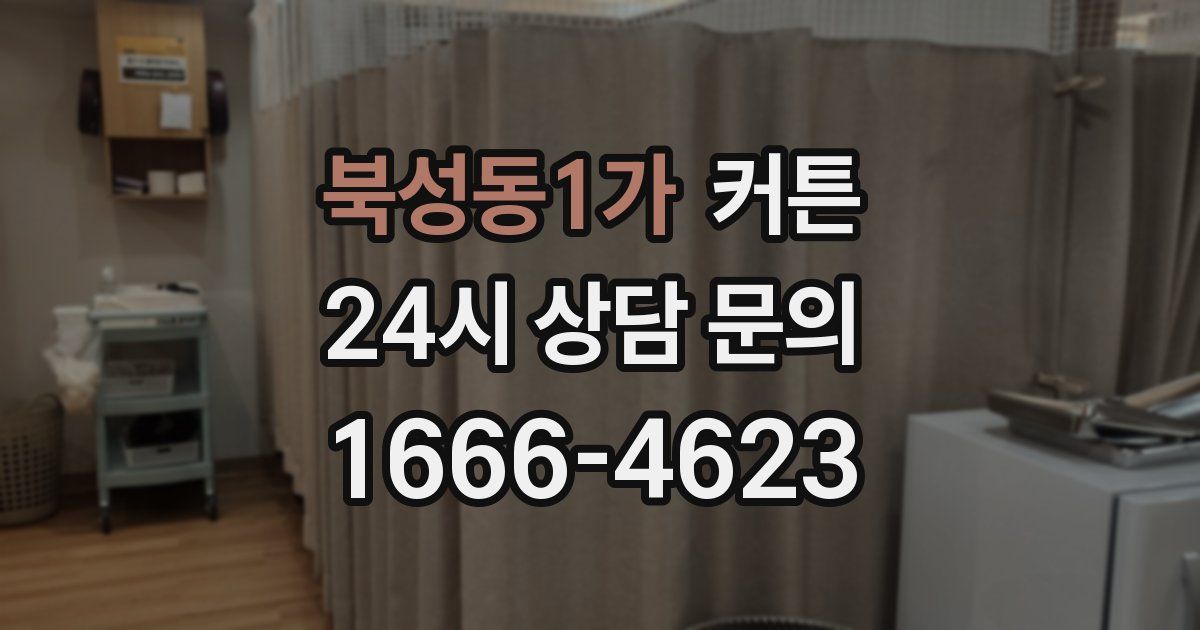 북성동1가 커튼