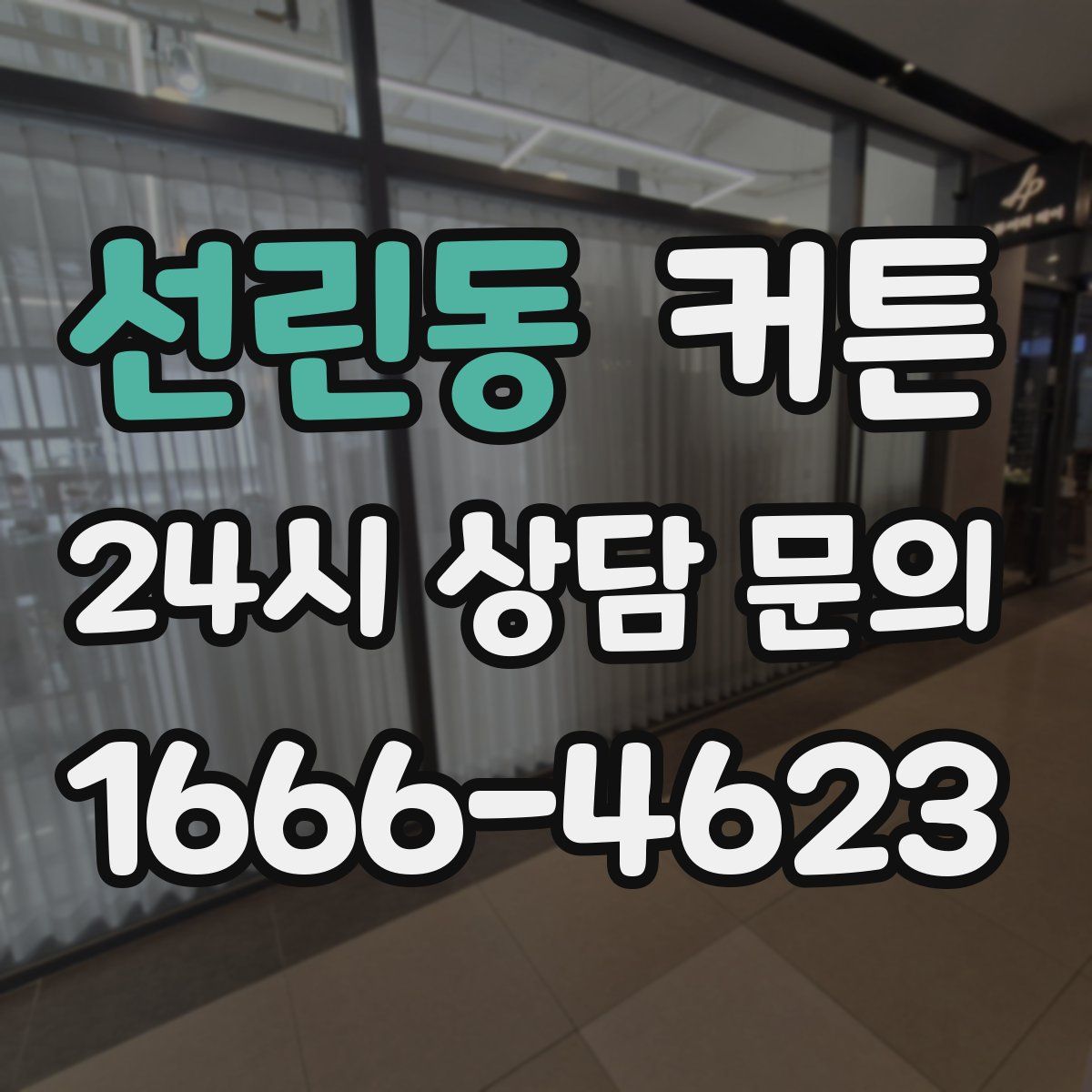 선린동 커튼