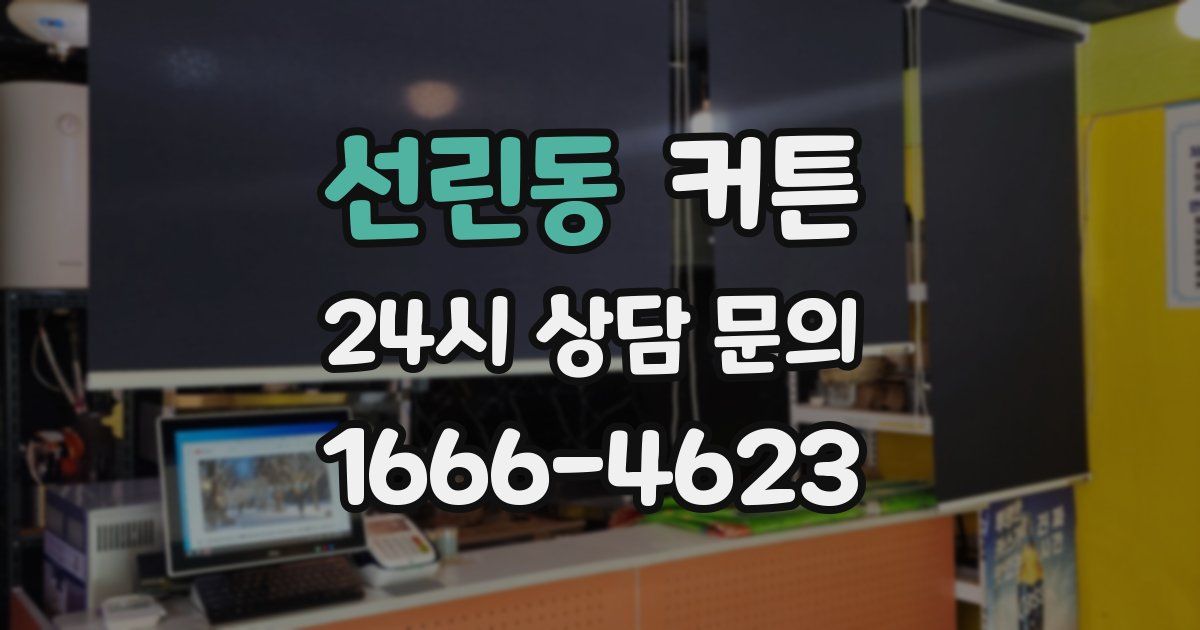 선린동 커튼