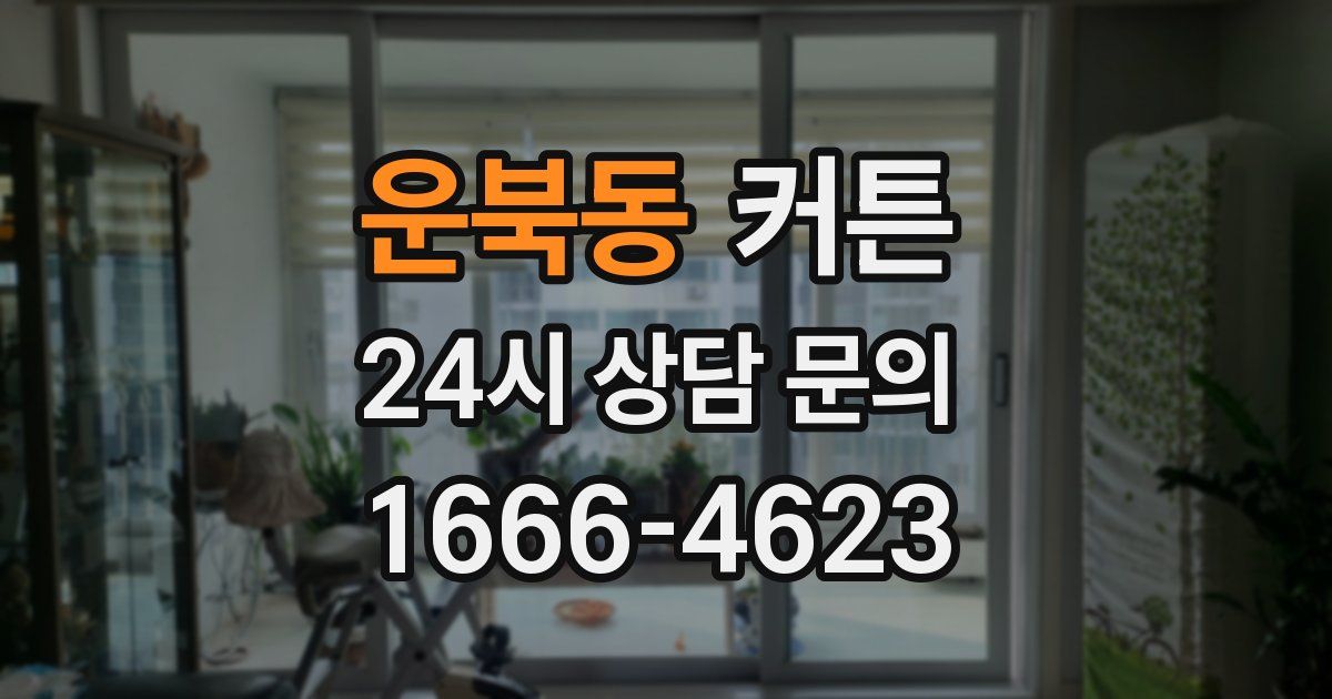 운북동 커튼