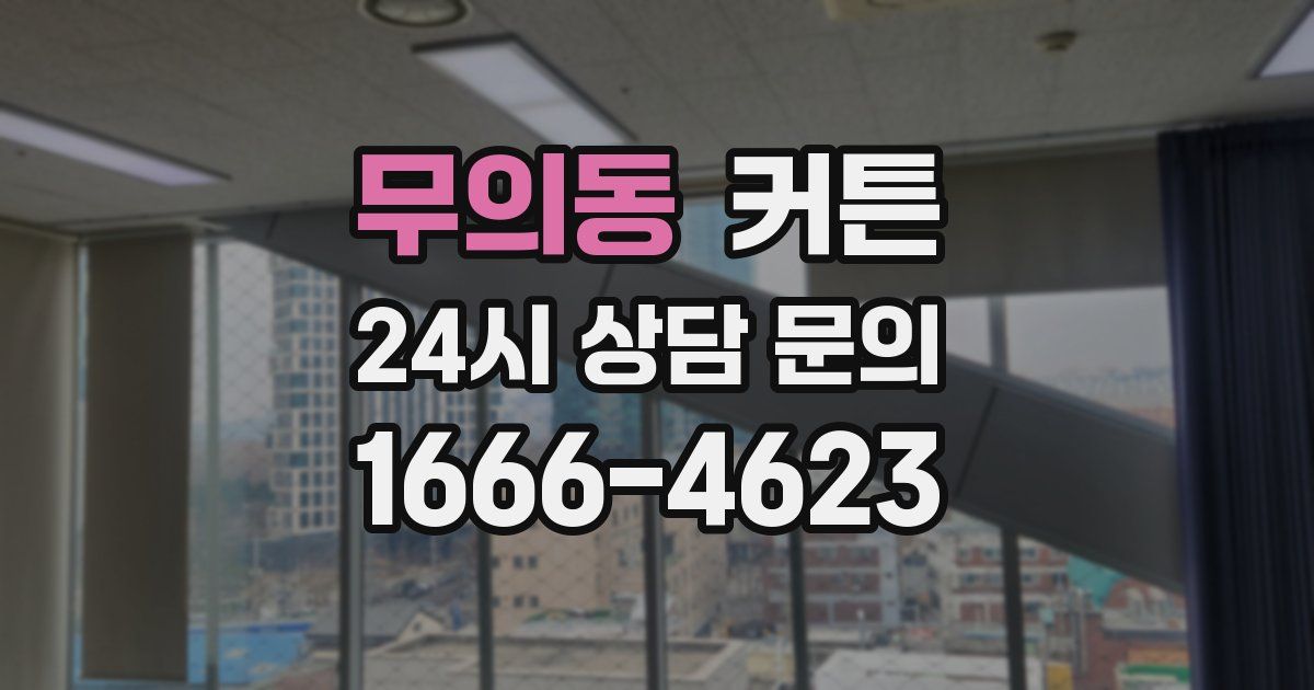 무의동 커튼