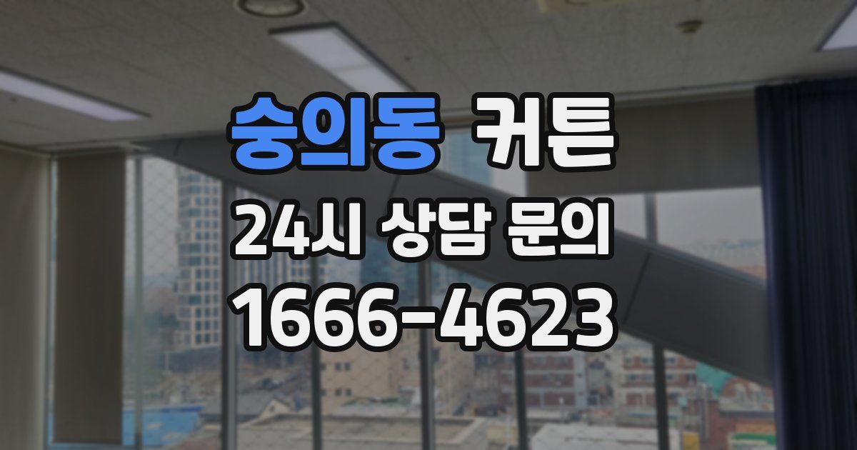 숭의동 커튼