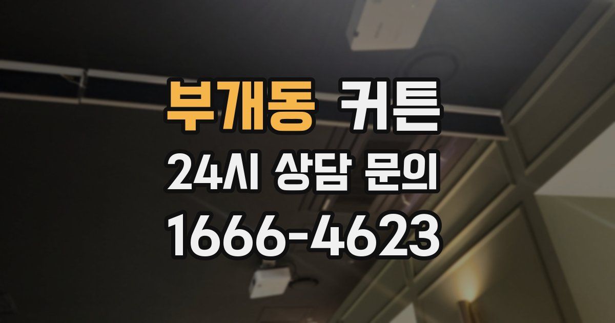 부개동 커튼