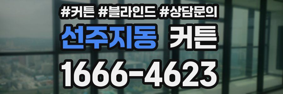 선주지동 커튼