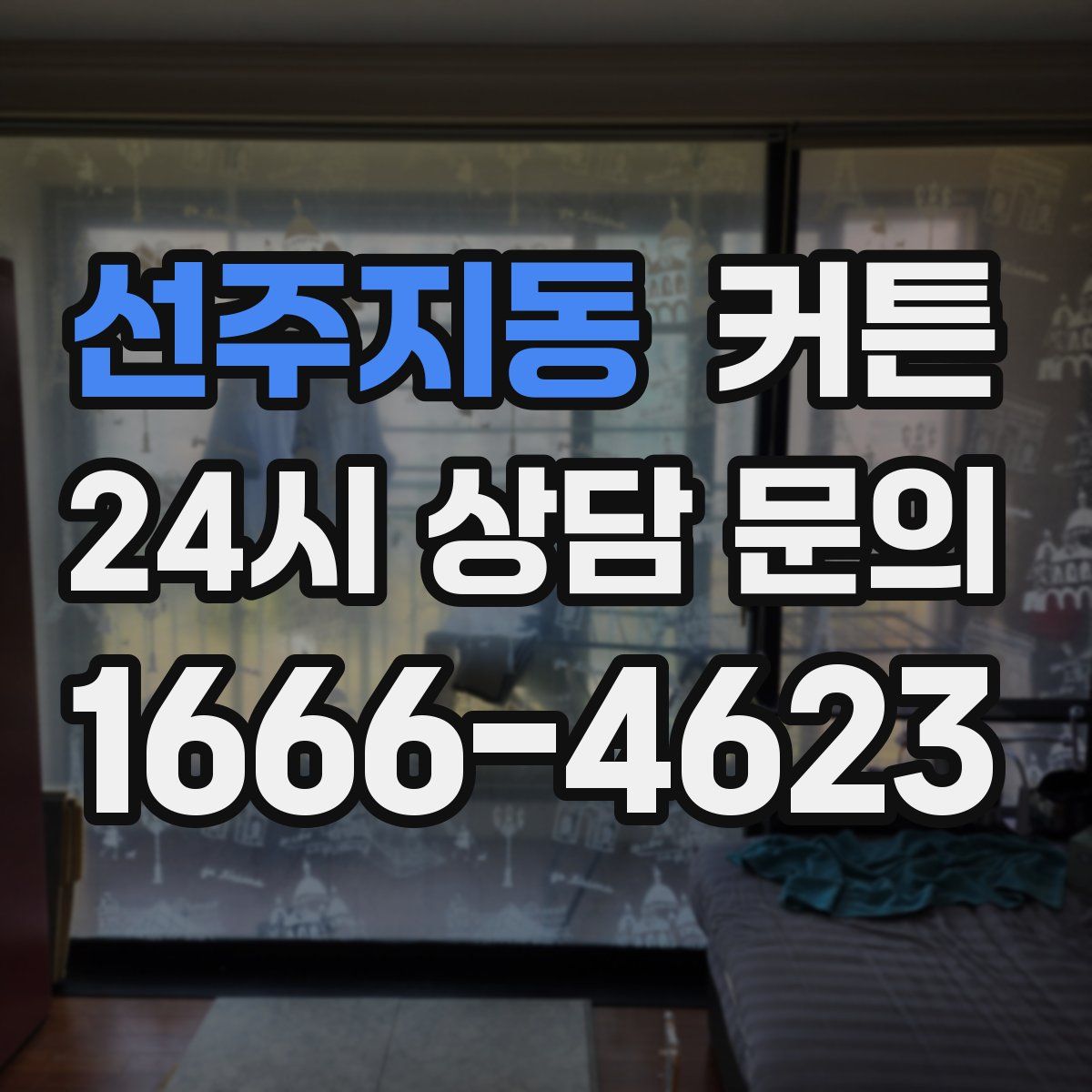 선주지동 커튼