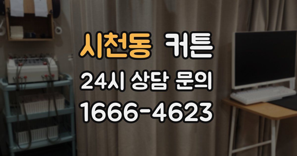 시천동 커튼