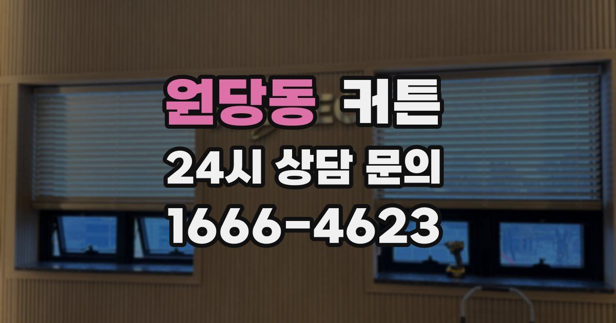 원당동 커튼