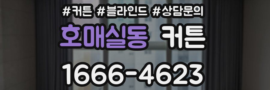 호매실동 커튼
