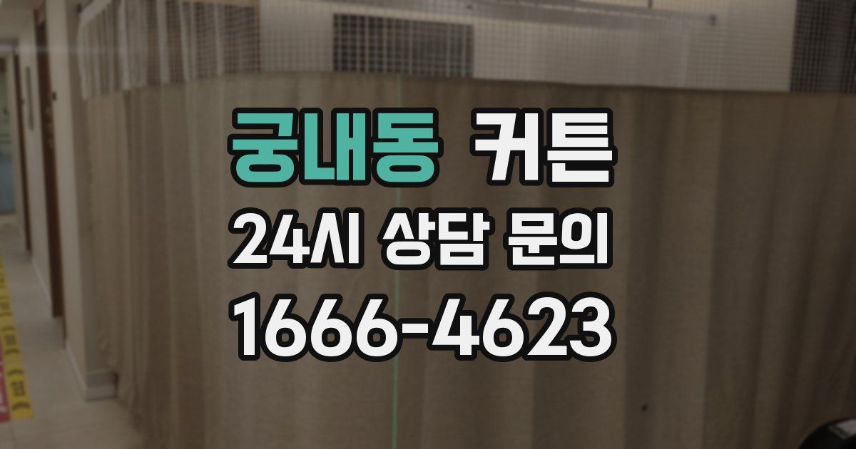 궁내동 커튼