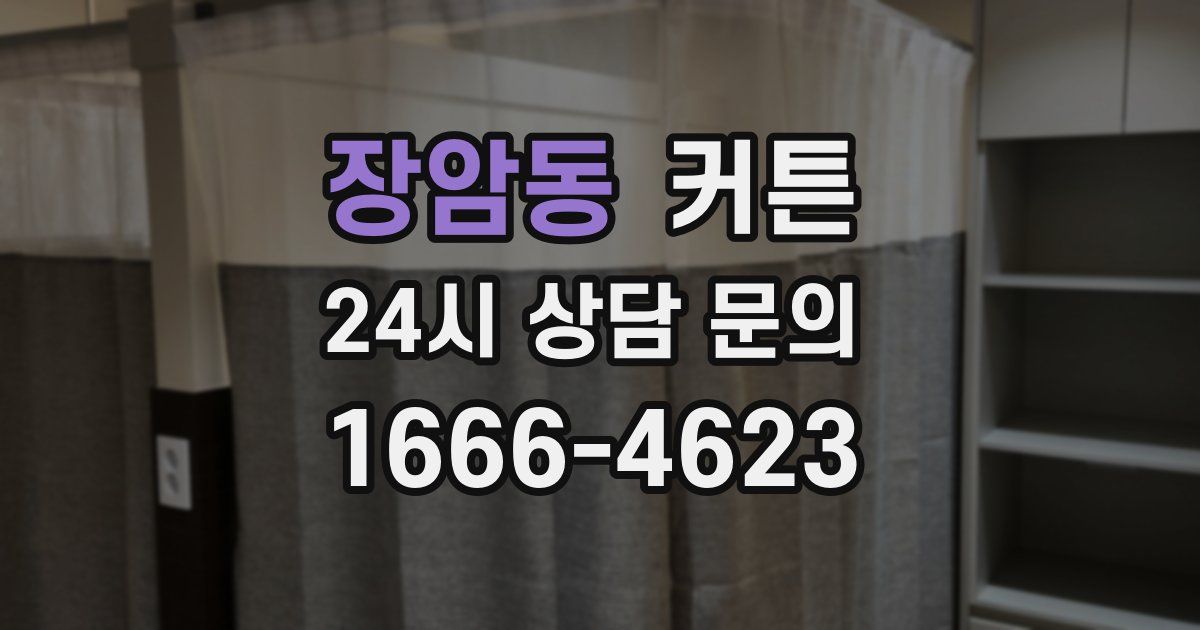 장암동 커튼