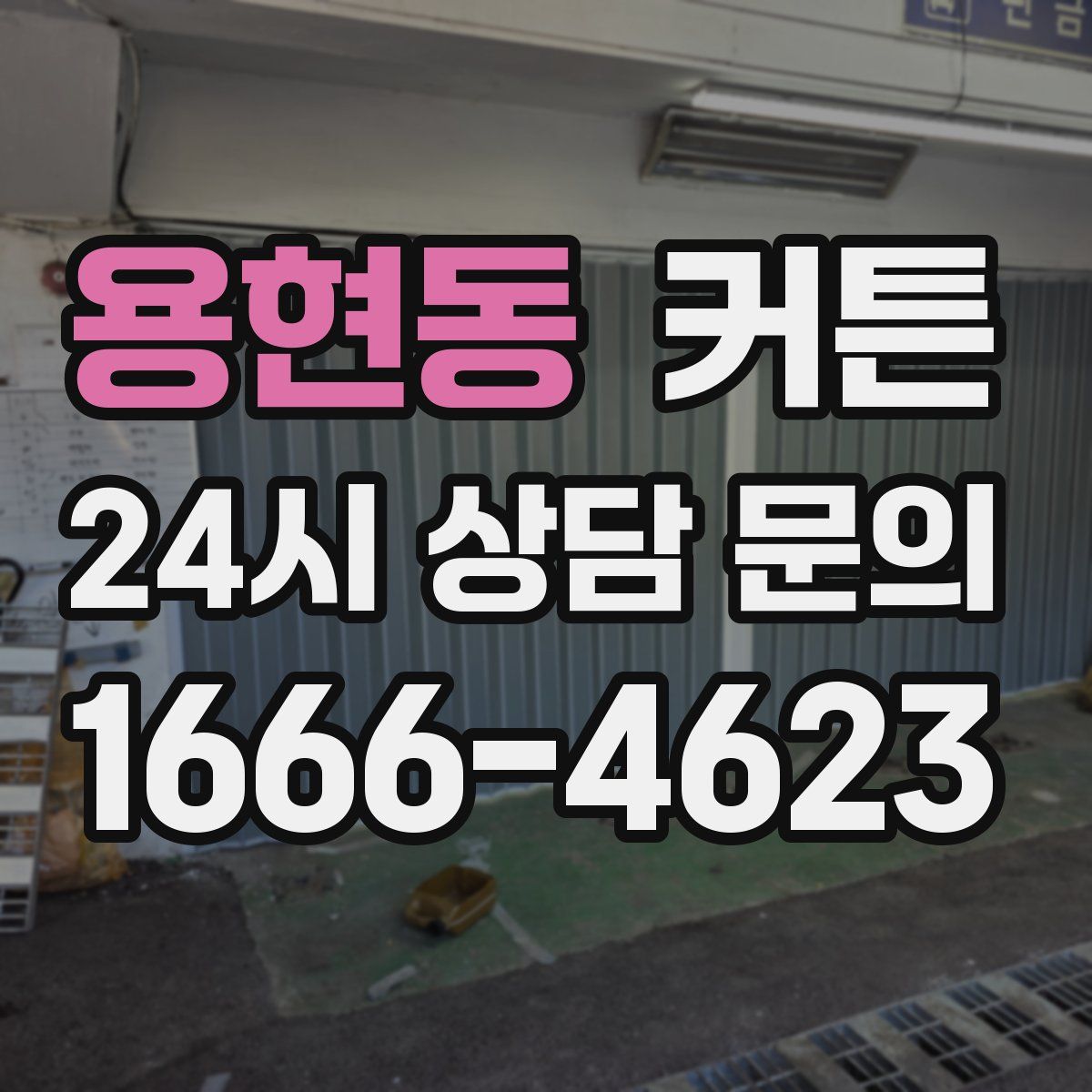 용현동 커튼