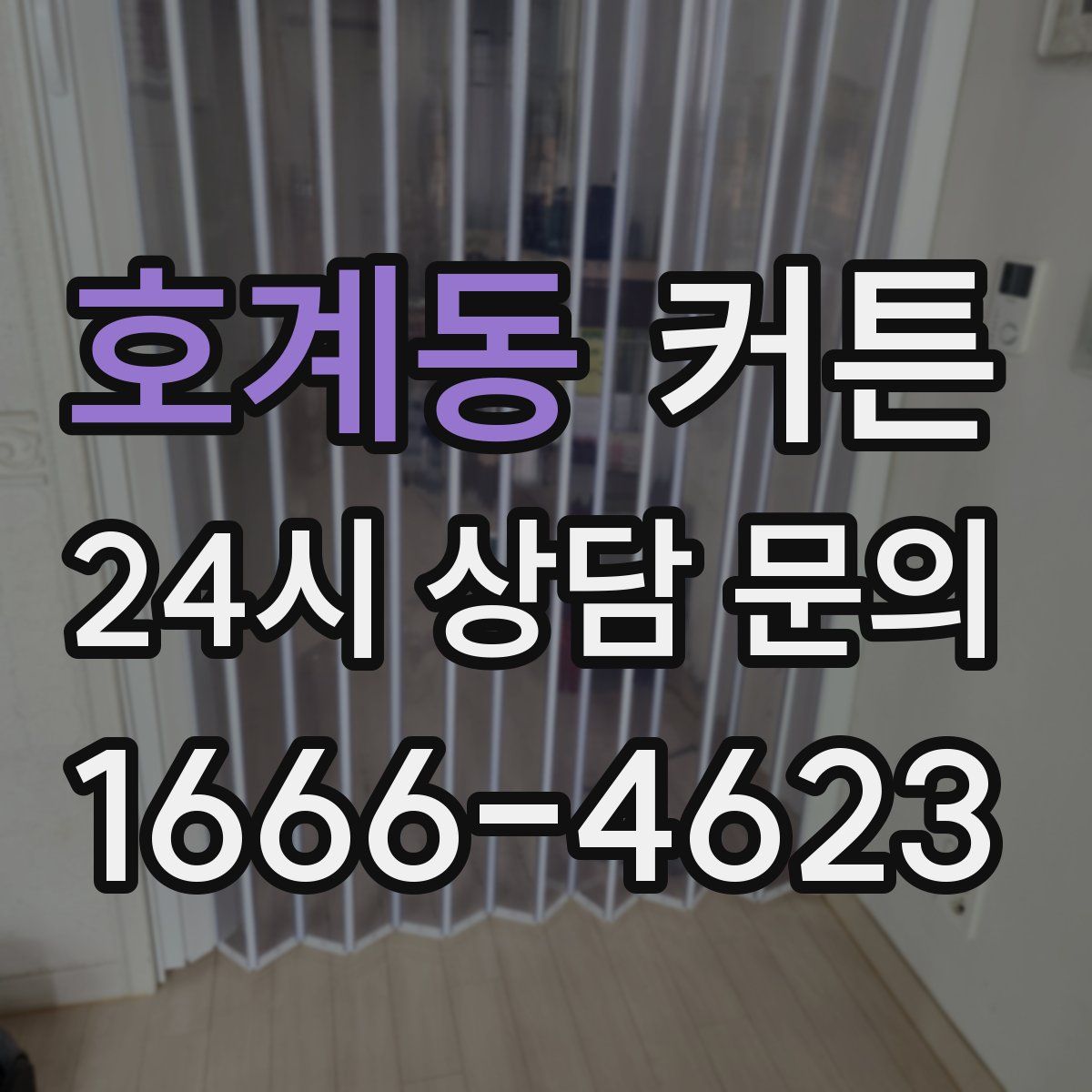 호계동 커튼