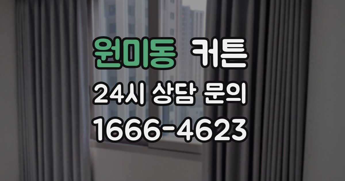 원미동 커튼