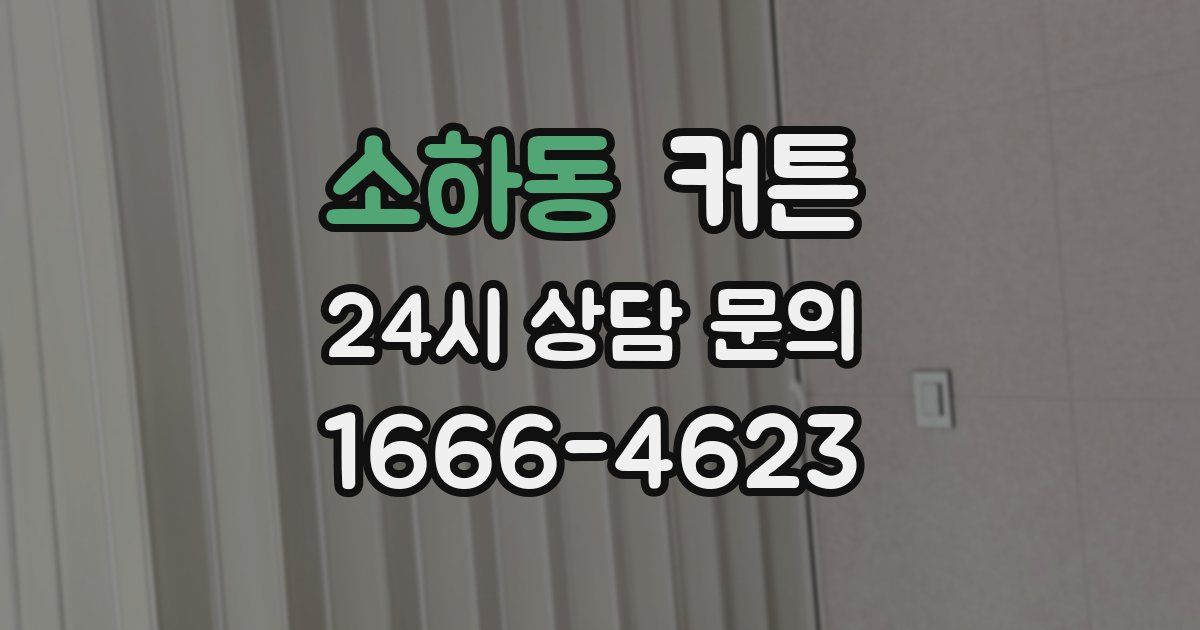 소하동 커튼