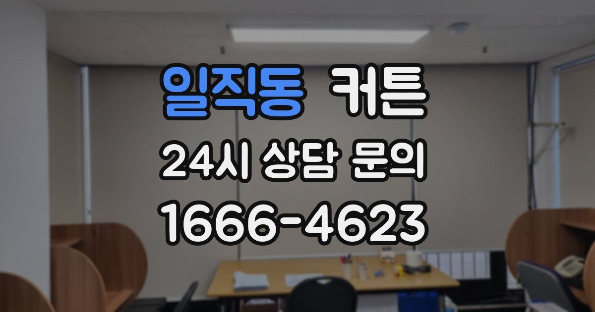 일직동 커튼