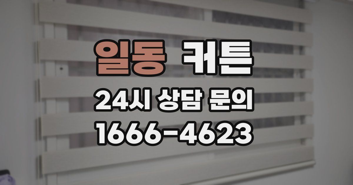 일동 커튼