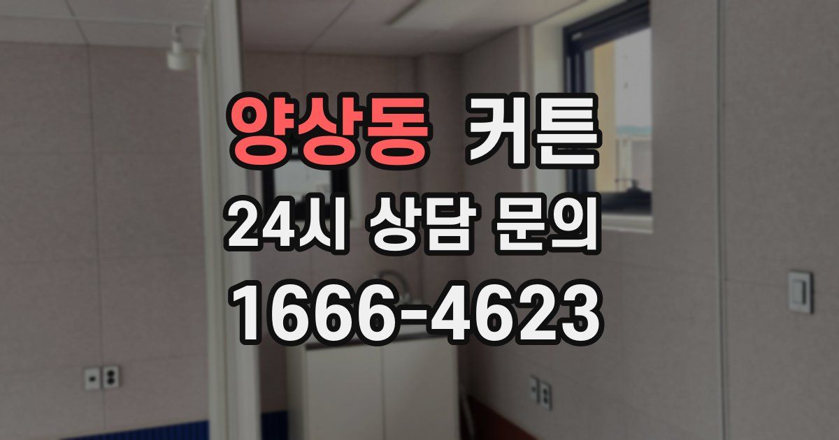 양상동 커튼