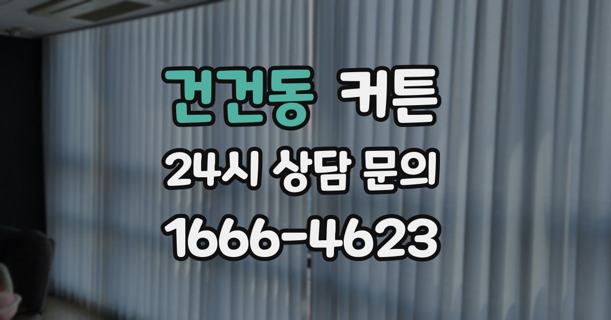 건건동 커튼
