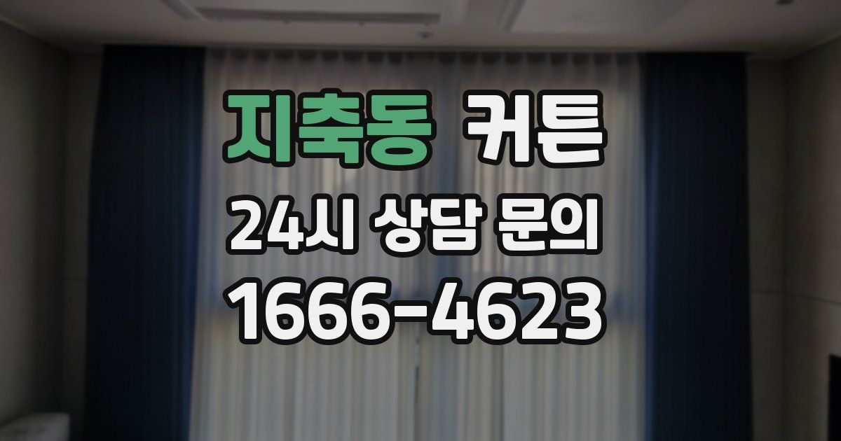지축동 커튼