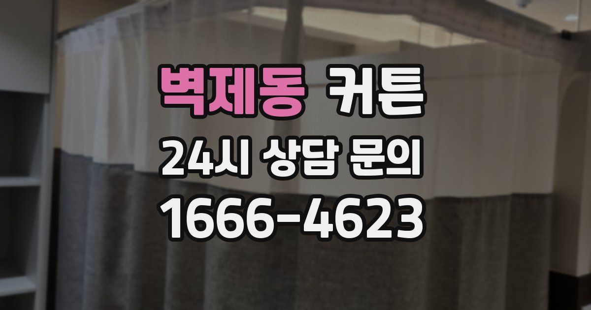 벽제동 커튼