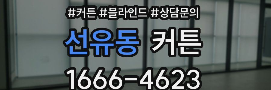 선유동 커튼