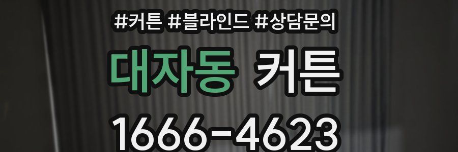 대자동 커튼