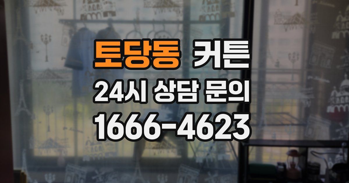 토당동 커튼