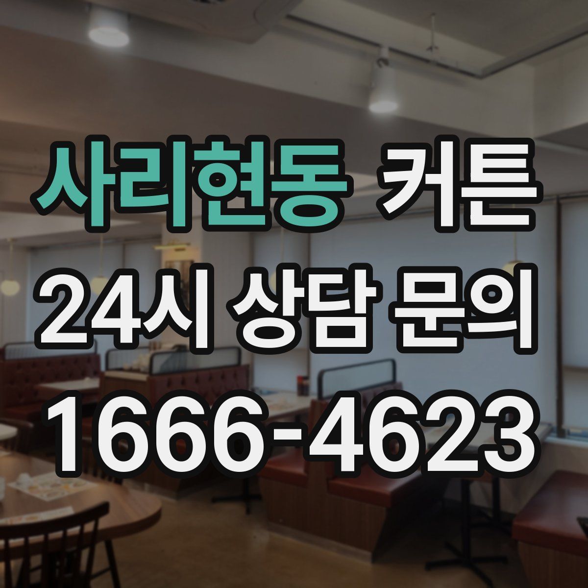 사리현동 커튼
