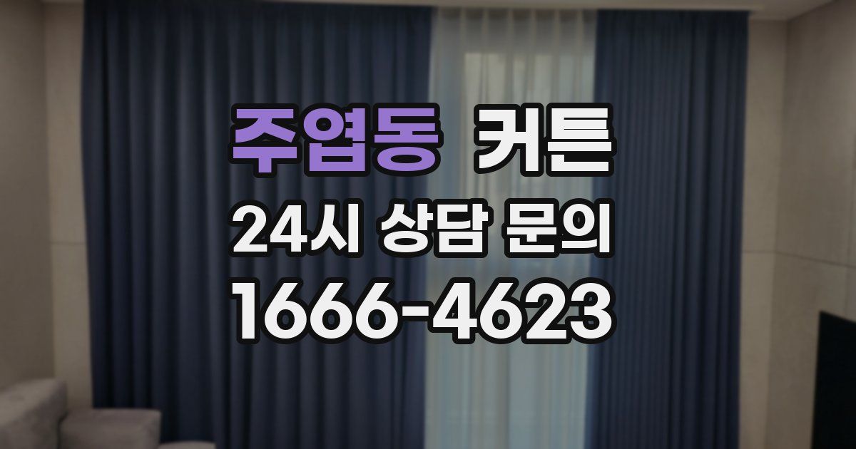 주엽동 커튼