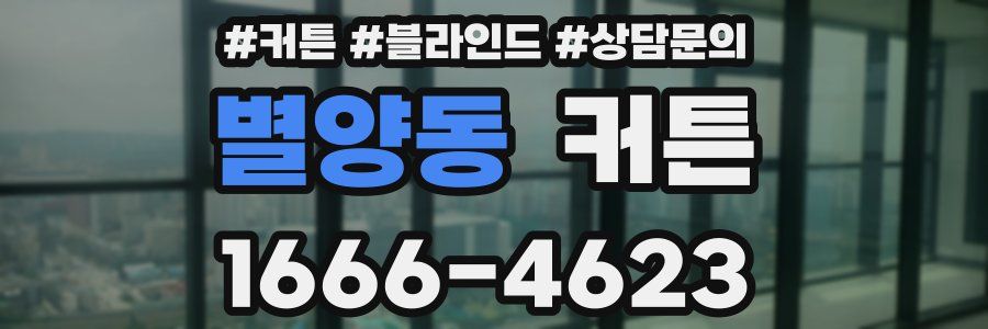 별양동 커튼