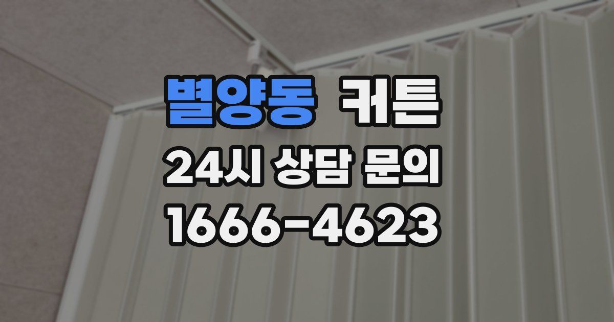 별양동 커튼