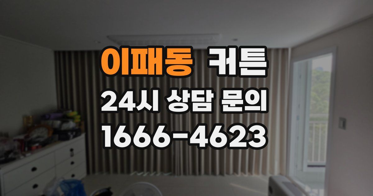 이패동 커튼