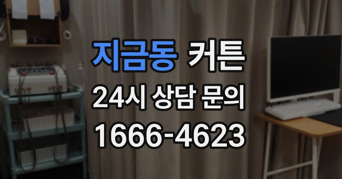 지금동 커튼