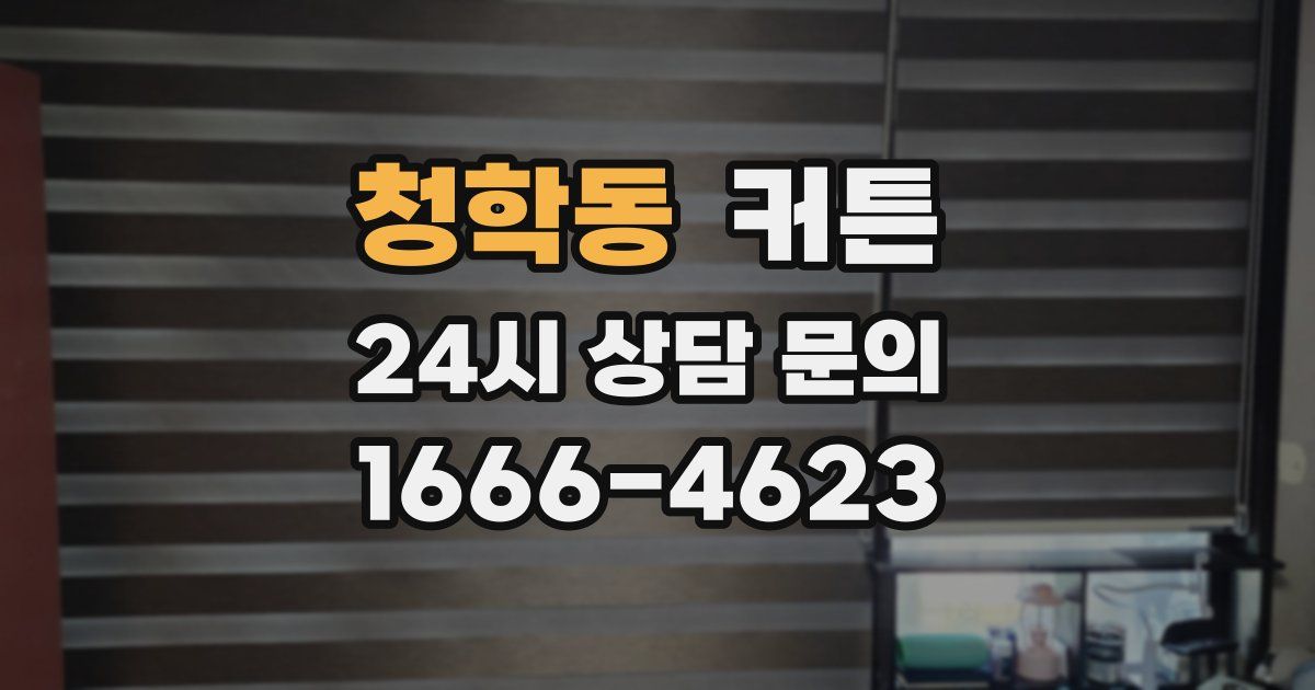 청학동 커튼