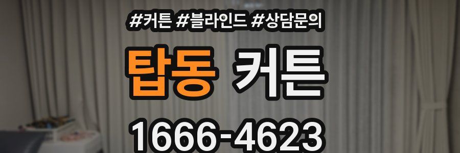 탑동 커튼