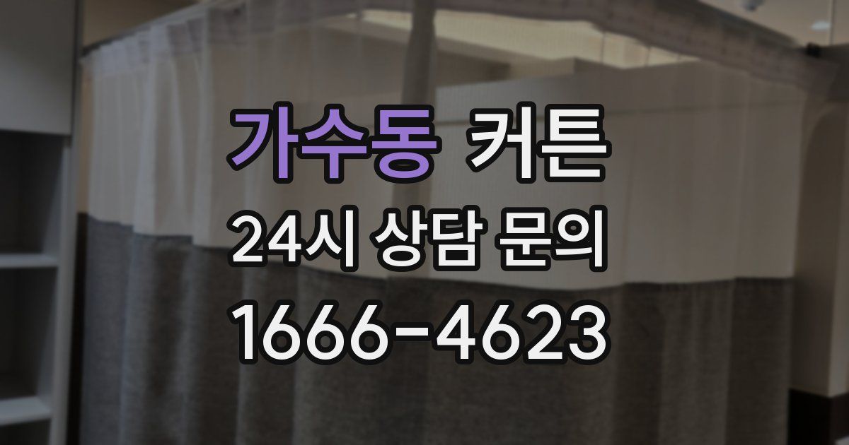 가수동 커튼