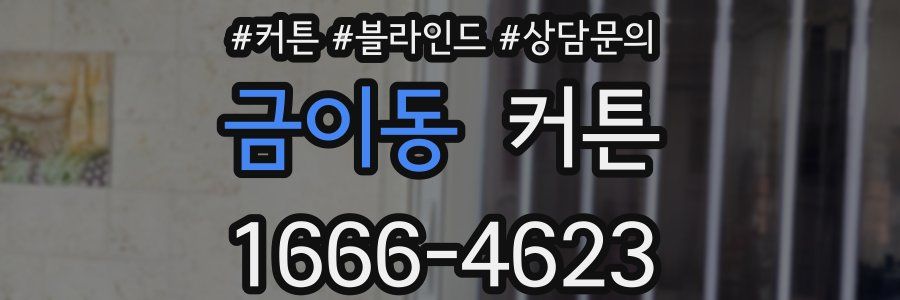금이동 커튼