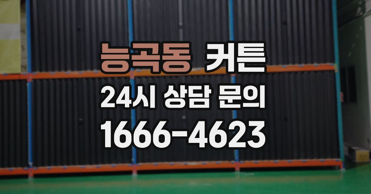 능곡동 커튼