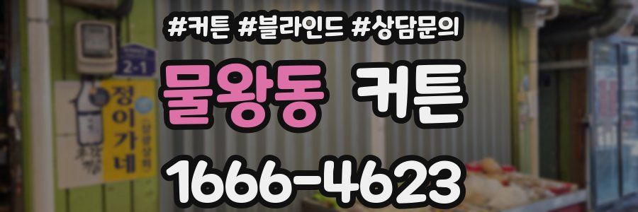 물왕동 커튼