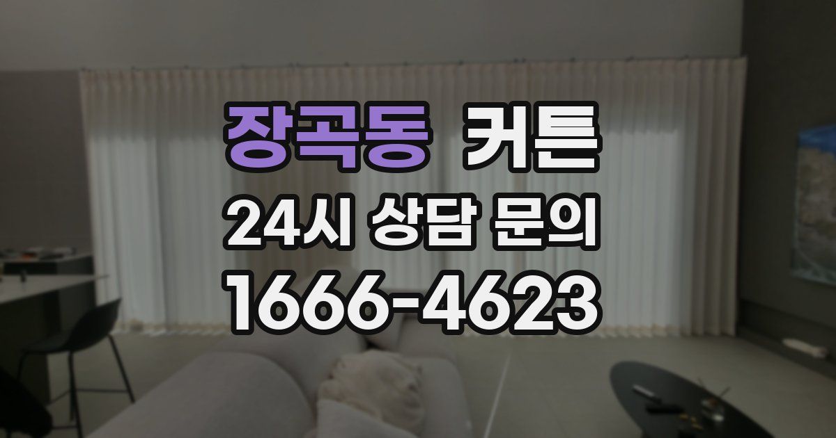 장곡동 커튼