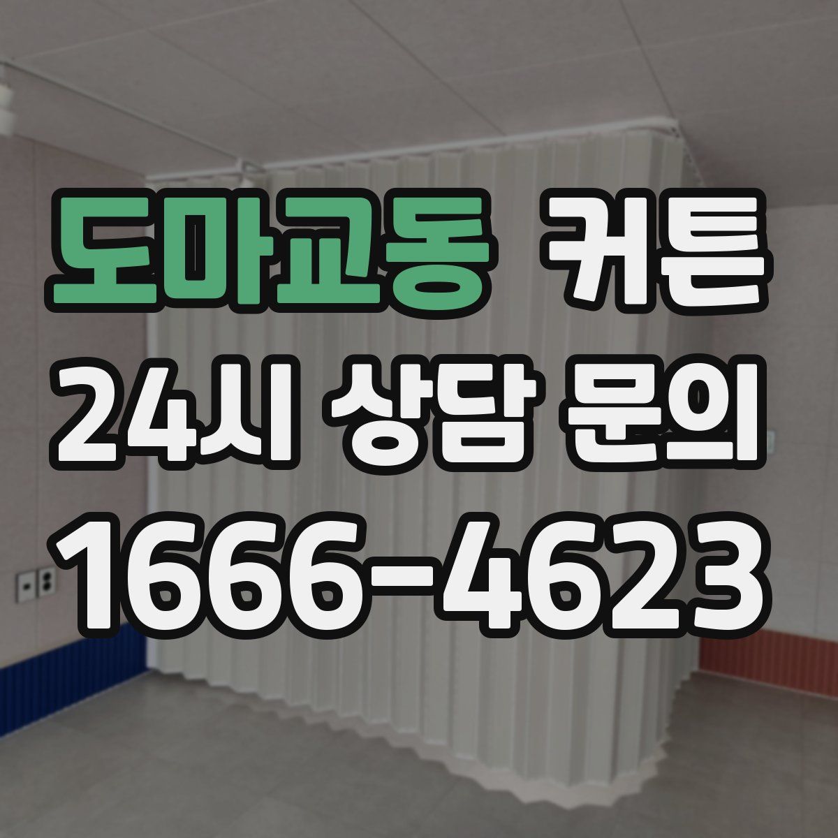 도마교동 커튼