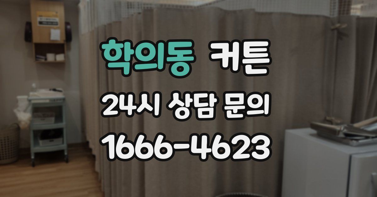학의동 커튼